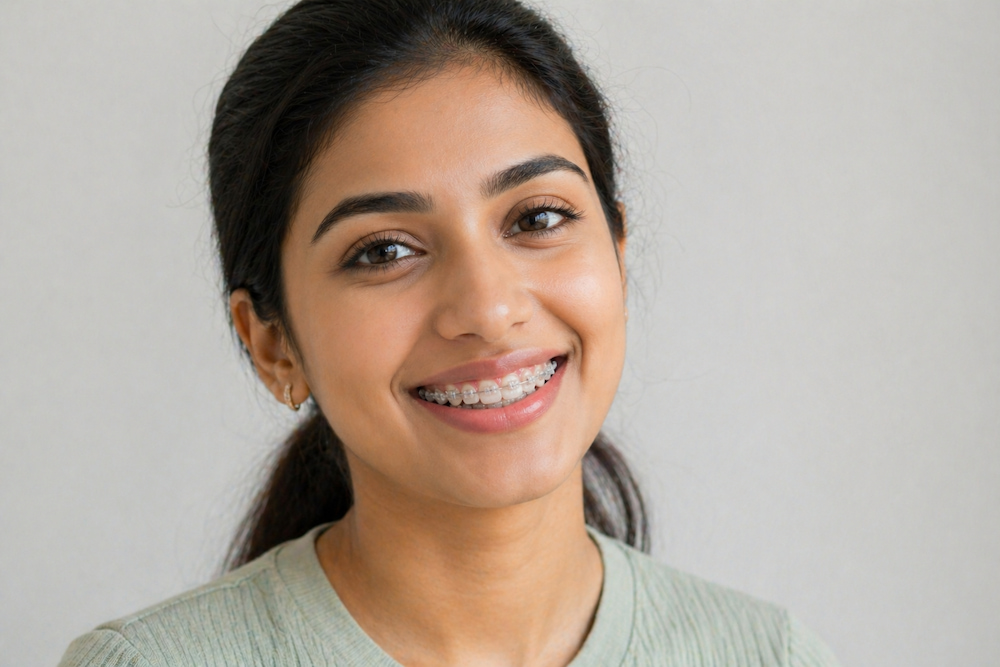 Orthodontic care with braces